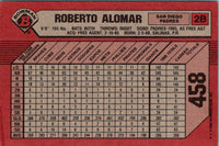 1989 Bowman Roberto Alomar #458