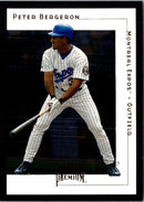 2001 Fleer Premium Peter Bergeron