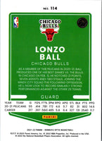 2021 Donruss Optic Red Lonzo Ball #114