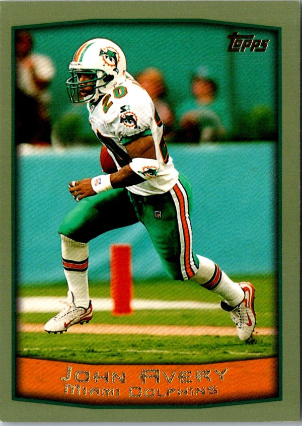 1999 Topps John Avery #218