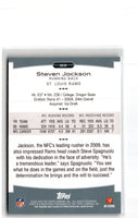 2010 Topps Platinum Steven Jackson #89