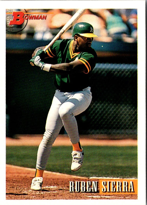 1993 Bowman Ruben Sierra #245