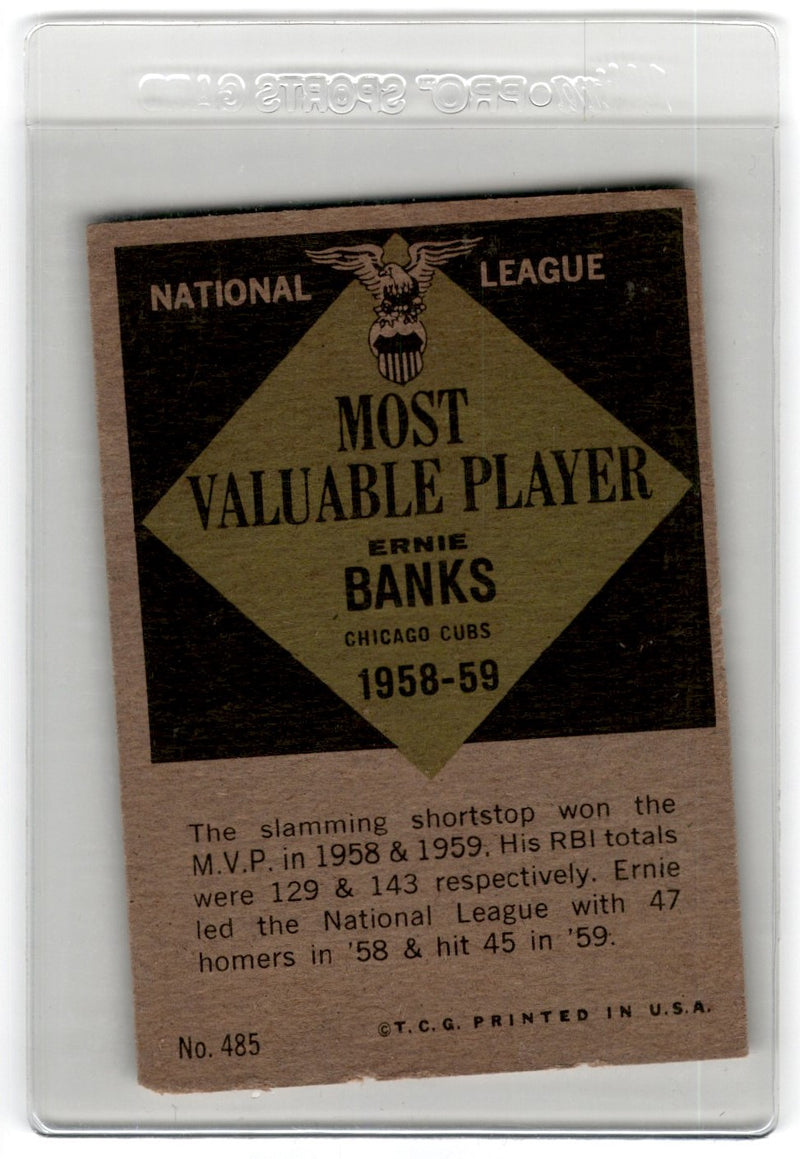 1961 Topps Ernie Banks Mvp