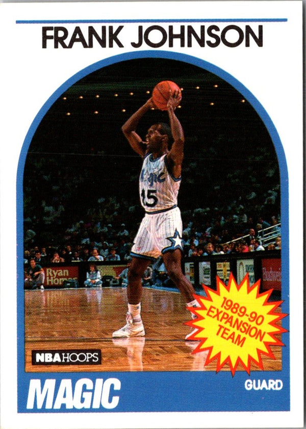 1989 Hoops Frank Johnson #333
