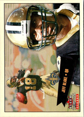 2001 Fleer Tradition Glossy Jeff Blake #101