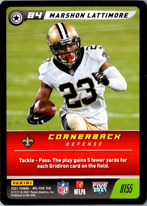 2021 Panini Marshon Lattimore #15