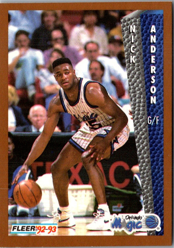 1992 Fleer Nick Anderson #158
