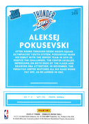 2020 Donruss Rated Rookies Aleksej Pokusevski