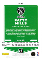 2021 Donruss Patty Mills #49