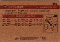 2001 Fleer Tradition Glossy Jeff Garcia #220