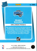 2021 Donruss Rated Rookies Franz Wagner