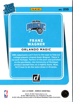 2021 Donruss Rated Rookies Franz Wagner #235