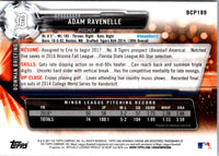 2017 Bowman Chrome Prospects Adam Ravenelle #BCP189