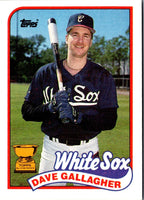 1989 Topps Dave Gallagher #156 Rookie