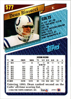 1993 Topps Dean Biasucci #577