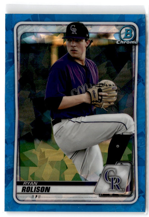 2020 Bowman Chrome Prospects Ryan Rolison #BCP-137