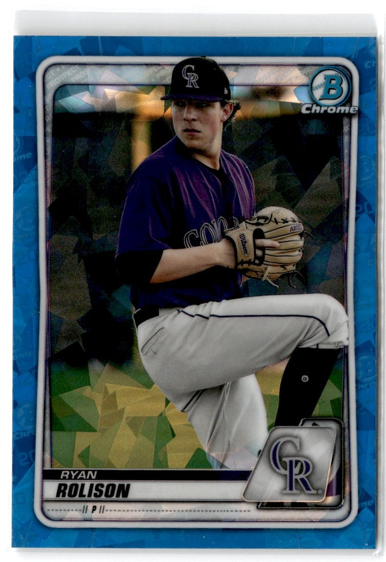 2020 Bowman Chrome Prospects Ryan Rolison