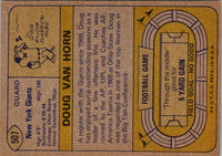 1974 Topps Doug Van Horn #507