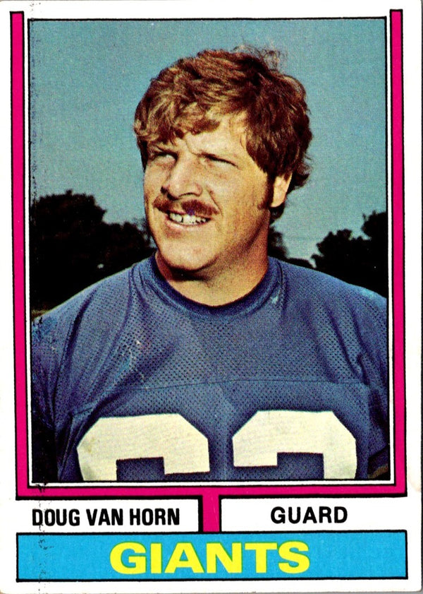 1974 Topps Doug Van Horn #507