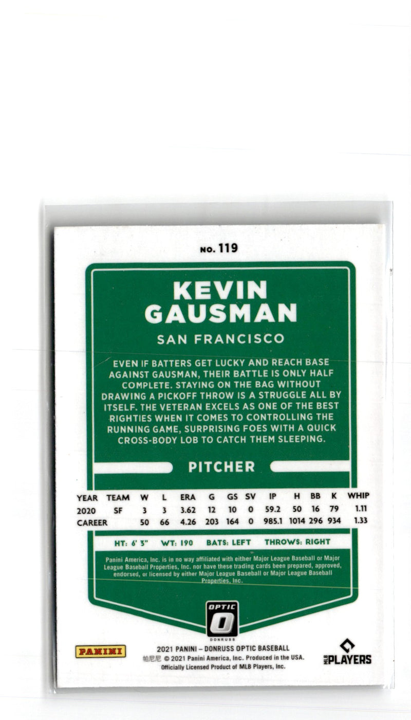 2021 Donruss Optic Kevin Gausman