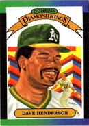 1989 Donruss Super Diamond Kings Dave Henderson