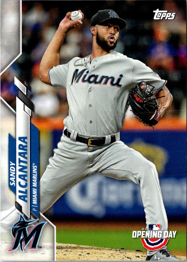 2020 Topps Opening Day Sandy Alcantara #49