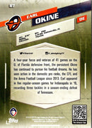 2019 Topps AAF Earl Okine