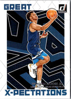2022 Donruss Great X-Pectations Wendell Moore Jr. #23
