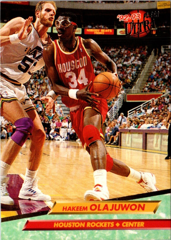 1992 Ultra Hakeem Olajuwon #72