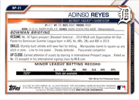2021 Bowman Prospects Adinso Reyes #BP-21