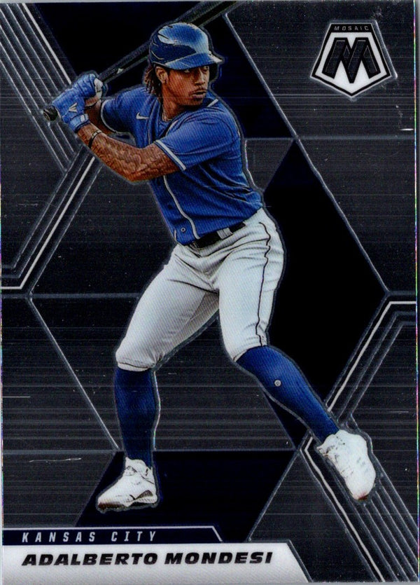 2021 Panini Mosaic Blue Adalberto Mondesi #129