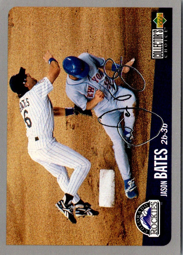 1996 Collector's Choice Jason Bates #129