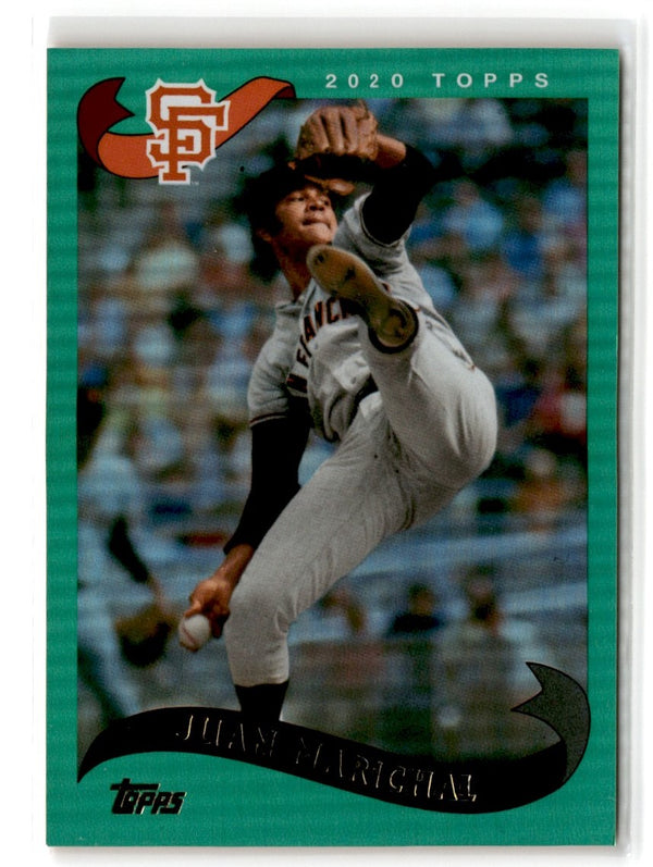 2020 Topps Archives Green Holo-Foil Juan Marichal #275 11/15