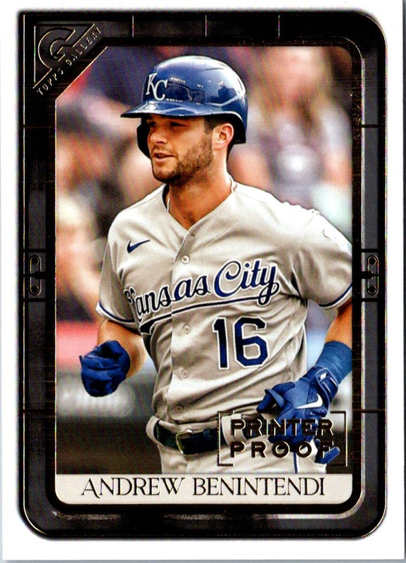 2021 Topps Gallery Printer Proof Andrew Benintendi #69