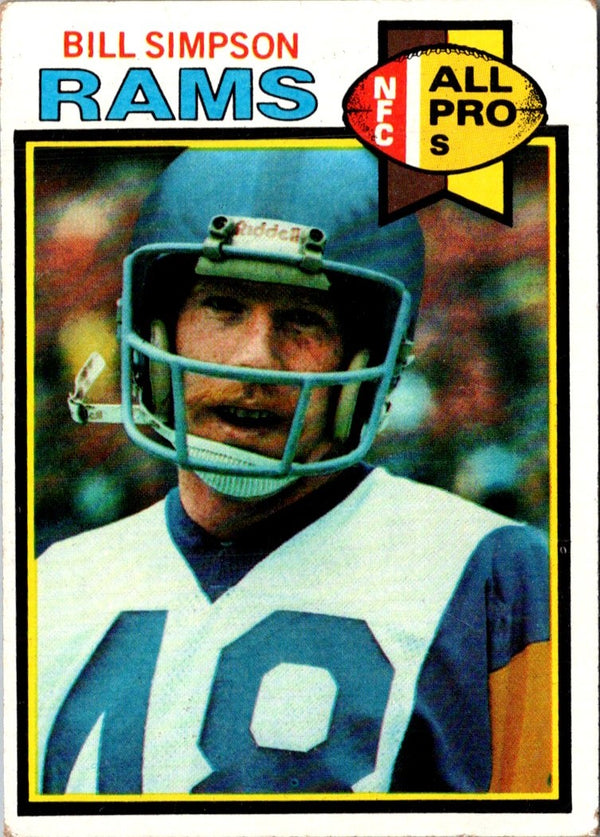 1979 Topps Bill Simpson #312