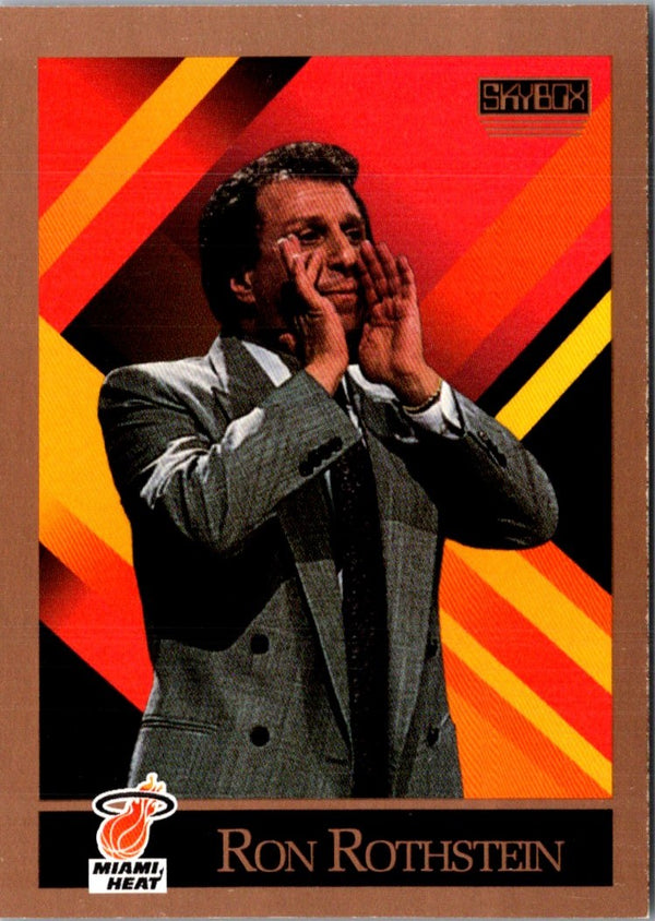 1990 SkyBox Ron Rothstein #314