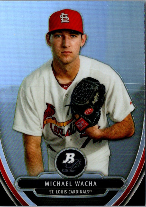 2013 Bowman Platinum Chrome Prospects Michael Wacha #BPCP91