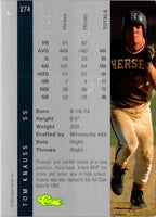 1992 Classic Best Frank Jacobs #274