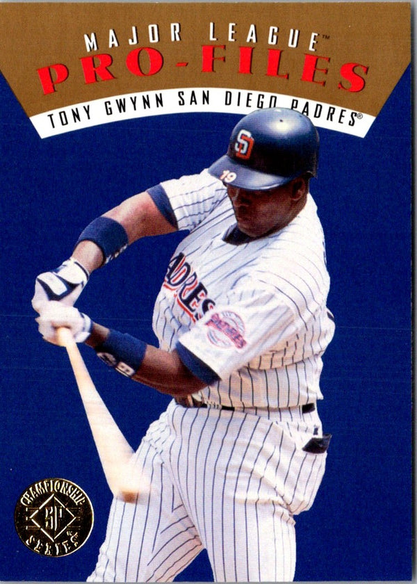 1995 SP Championship Tony Gwynn #88