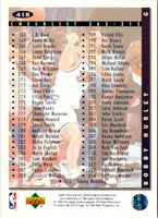 1994 Collector's Choice Silver Signatures Bobby Hurley #418