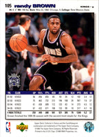 1995 Collector's Choice Randy Brown #105