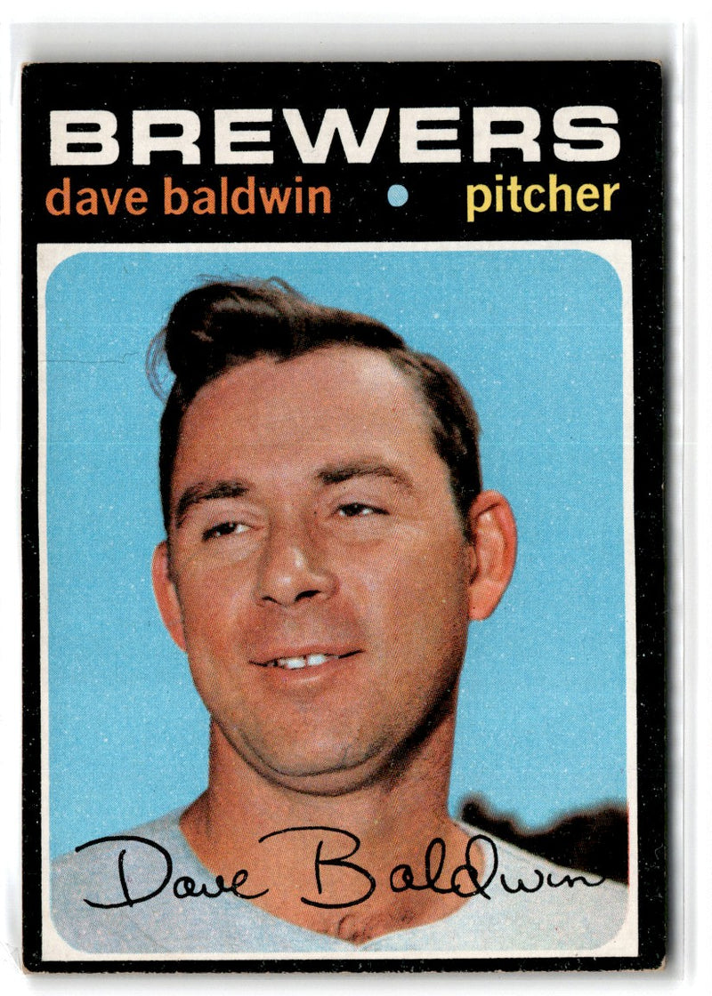 1971 Topps Dave Baldwin