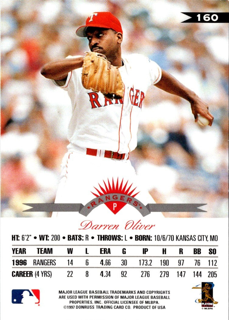 1997 Leaf Darren Oliver