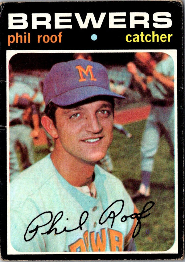 1971 Topps Phil Roof #22