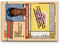 1992 Bowman Pedro Astacio #689 Rookie