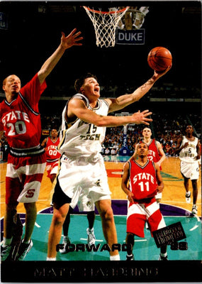 1998 Press Pass Matt Harpring #17