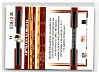 2006 Donruss Threads Retail Blue Antwaan Randle El #71 009/200