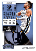 2018 Panini Contenders Game Ticket Green Dillon Brooks #70