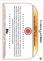 2022 Topps Chrome McDonald's All American Ta'Niya Latson #29