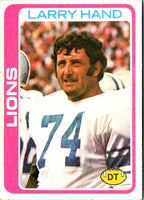 1978 Topps Larry Hand #356